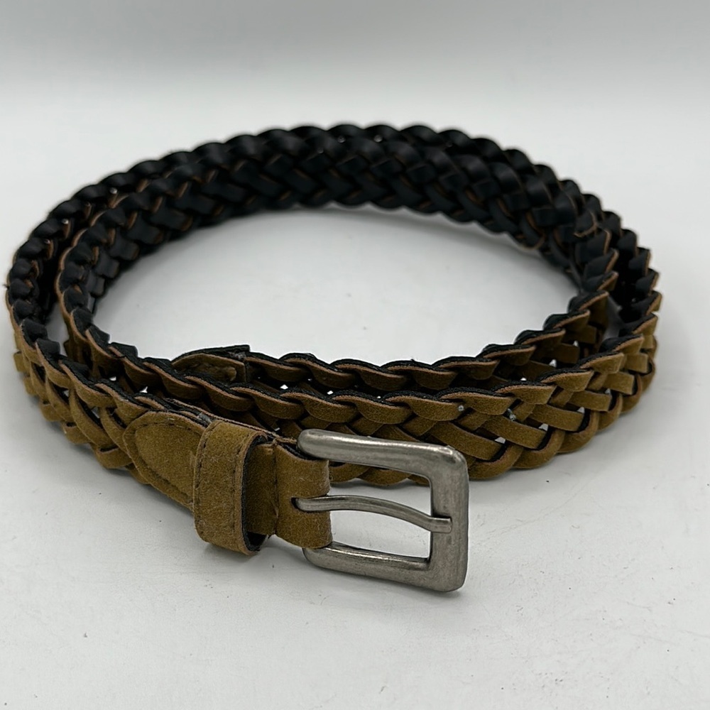 Tan braided belt